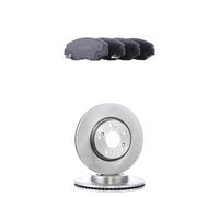 RIDEX 3405B3192 Brake discs and pads set