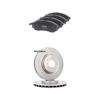 RIDEX 3405B3232 Brake discs and pads set