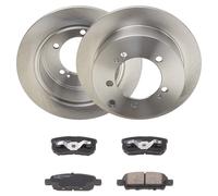 RIDEX 3405B3335 Brake discs and pads set