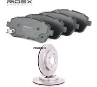 RIDEX 3405B3407 Brake discs and pads set