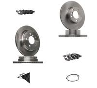 RIDEX 3405B4186 Brake discs and pads set