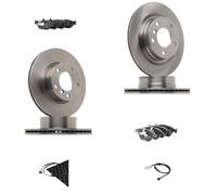 RIDEX 3405B4190 Brake discs and pads set
