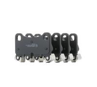 RIDEX 402B0766 Brake pad set