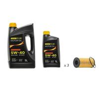 RIDEX PLUS 100908O0049P Oil change kit (oil filter + engine oil)