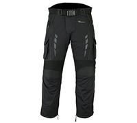 RIDEX Waterproof CMT3 Thermal Armoured Motorcycle/Biker Trousers (W36L32) Black