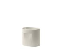 Ridge Planter H24 Off White