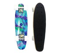 Ridge Skateboards Motif Printed 22" Mini Maple Cruiser Complete