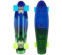 Ridge Skateboards Rainbow Neochrome 22" Mini Cruiser Complete board - UK Manufactured - Metallic Fades