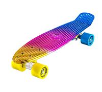 Ridge Skateboards Rainbow Neochrome 22" Mini Cruiser Complete board - UK Manufactured - Metallic Fades