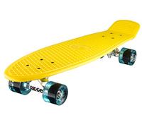 Ridge Skateboards Unisex's Big Brother Large Retro Cruiser, Yellow/Clear Blue, 27 Inch