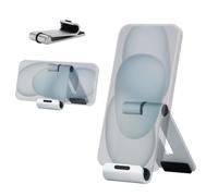 Ridge Stand Mini Cell Phone Stand, Adjustable Desktop Phone Holder Cradle Dock Compatible with iPhone Xs Xs Max Xr X 8 7 6 6s Plus, iPad, Tablets, All Phones