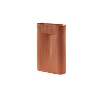 Ridge Vase H48.5 Terracotta