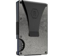 Ridge Wallet for Men - Slim Minimalist Compact Wallet and Card Holder, RFID Protected Front Pocket Wallets for Men with Integrated Money Clip (Stonewashed Titanium)