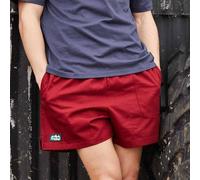 Ridgeline Mens Hose Down Shorts - Burgundy - Size: Small