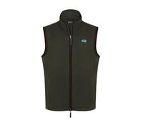 Ridgeline Mens Monarch Gilet Deep Forest - Warm, premium knitted gilet., Moleskin Tech-Knit Supreme fabric.