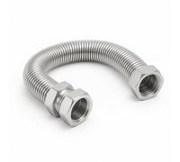 Ridgeline Tap Connector - 15mm Copper Compression X 1/2" Bsp Female, 500mm - Fc-Cc15-12-500