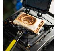 RIDGEMONKEY CRIMPANZEE TOASTER PAN NON STICK PANINI PRESS CRIMPER TOASTIE MAKER
