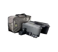 Ridgemonkey Hunter 3000 Echo Edition Bait Boat RM916 - 3kg Carp Fishing RC Boat with Built-In Echo Sounder, 480m Range, USB-C Rechargeable LiPo Batteries, Electromagnetic Hopper & Cruise Control