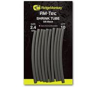 Ridgemonkey RM-Tec Shrink Tube and All Diameters (2.4mm Silt Black)