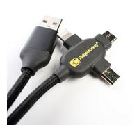 Ridgemonkey Vault Usb-A To Multi Out Cable 2M