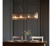 Ryder 4 Pendant Light in Antique Brass aged brass