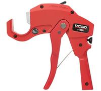 RIDGID 20191 1442N Ratcheting Plastic Pipe Cutter with Ergonomic Grips, 42 mm Plastic Pipe Cutter