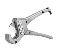 RIDGID 23493 Model PC-1375 ML Single Stroke Plastic Pipe and Tubing Cutter, 1/8-inch to 1-3/8-inch Pipe Cutter, Chrome