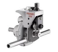 RIDGID 25638 Model 975 2-in-1 Portable Combo Roll Grooving Machine for Manual Use or Power Drive Mount, with 1/2" to 6" Pipe Capacity