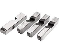 RIDGID 26192 4-Piece Pipe Threader Dies Set, 2 1/2-Inch to 4-Inch, Compatible with Model 1224 Threading Machine, Right-Handed, High-Speed Steel
