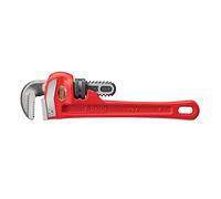 RIDGID 31005 Heavy-Duty Straight Pipe Wrench 200mm 8in Capacity 25mm