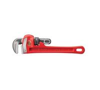 RIDGID 31005 Heavy-Duty Straight Pipe Wrench 200mm 8in Capacity 25mm