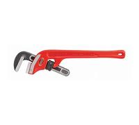 RIDGID 31075 Model E-18 Heavy-Duty 18 inch End Pipe Plumbing Wrench,Red