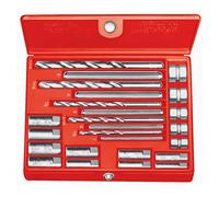 RIDGID 35585 10 Screw Extractor Set, 1/4-inch to 1/2-inch Broken Screw Extractor