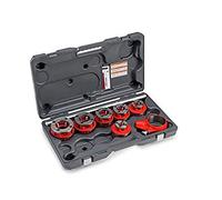 RIDGID 36475 Model 12-R Manual Ratchet Threader Set 1/2-2 inch Capacity, Red
