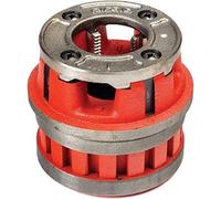 RIDGID 37405 Model 12-R Hand Threader Die Head, Alloy Right-Handed NPT Die Head for Nominal Pipe Size of 1-1/4-Inches,Red,Small