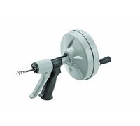 RIDGID 57038 Kwik-Spin Hand Spinner AUTOFEED Drain Cleaner with 1/4-inch x 25-foot Maxcore Cable and Bulb Auger for 1/2 to 1-1/2 inch Lines