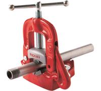 Ridgid Bench Yoke Pipe Vice Model 21A (40080) - Red - 1/8-inch to 2-inch