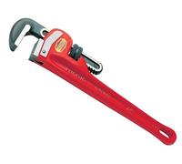 RIDGID 31000 6-inch Heavy-Duty Straight Pipe Wrench, 6-inch Plumbing Wrench,Red