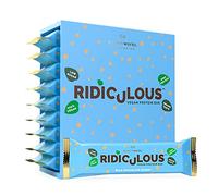 Protein Works - Ridiculous Vegan Protein Bar, Award Winning , 100% Plant Based & Palm Oil Free , High Protein , Wild Chocolate Peanut, 9 Bars