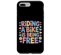 Riding A Bike Is Being Free Freedom Biker Lifestyle - Case for iPhone 7 Plus/8 Plus