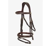 LeMieux Competition Flash Bridle - Havana Pony