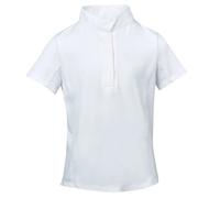 Dublin Ria Short Sleeve Competition Shirt - White - Ladies Medium