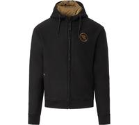 Riding Culture Riding Motorcycle Hoodie, black-green, size 2XS for Men