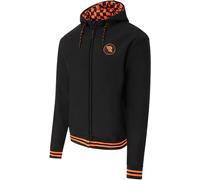 Riding Culture Riding Motorcycle Hoodie, black-orange, size M for Men