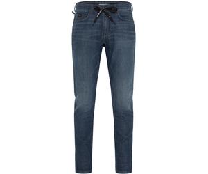 Riding Culture Tapered Slim Men LT Cycling Pants, blue, size 30 32