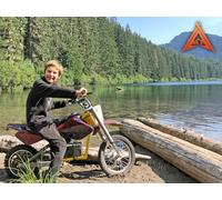 Riding Electric Dirt Bike to Secret Lake