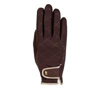 Roeckl Sports equestrian gloves JULIA, ladies winter riding glove, mocha 8,5