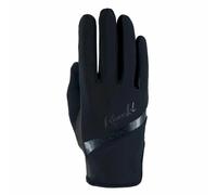 Roeckl Sports equestrian gloves LORRAINE, ladies summer riding glove, black 6