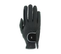 Roeckl Sports equestrian gloves MALTA WINTER, winter riding glove, anthracite/silver 7