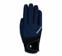 Roeckl Sports equestrian gloves MILANO, summer riding glove, navy blue 6.5